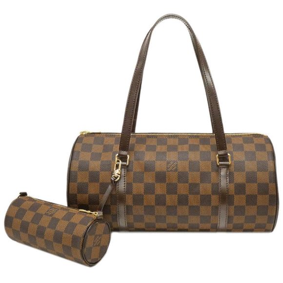 Louis Vuitton Damier Papillon 30 Pouch Brown Handbag - Picture 1 of 8